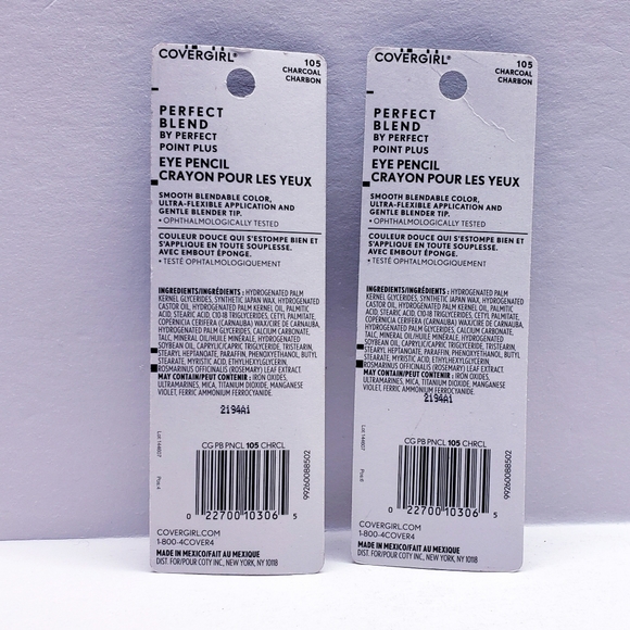 Cover Girl Perfect Blend Eye Pencil, #105 Charcoal (2 pack) - Picture 2 of 4